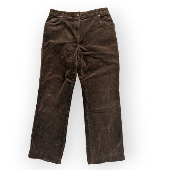 Woolrich Brown Corduroy Pants Size 10 - Picture 1 of 11